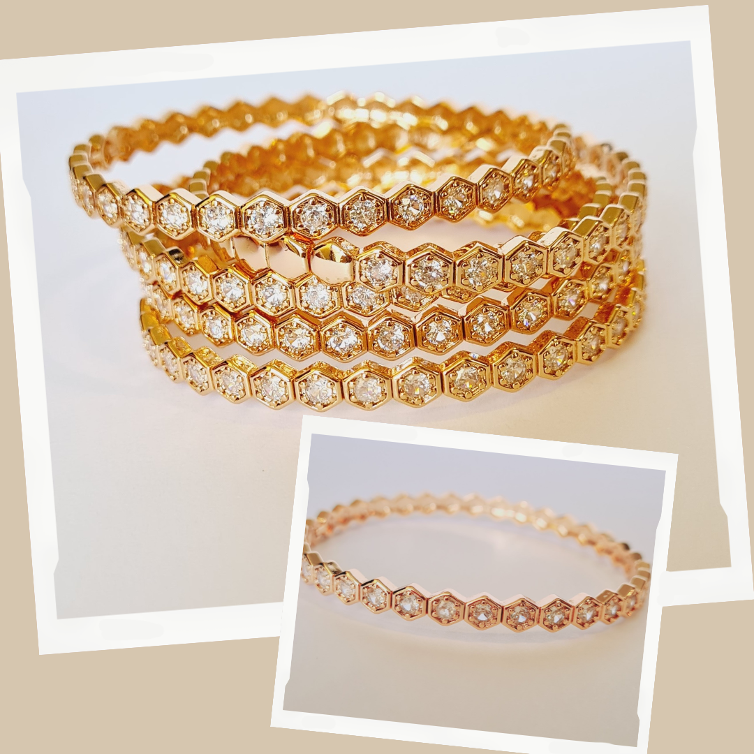 Petek Işıltısı Bilezik