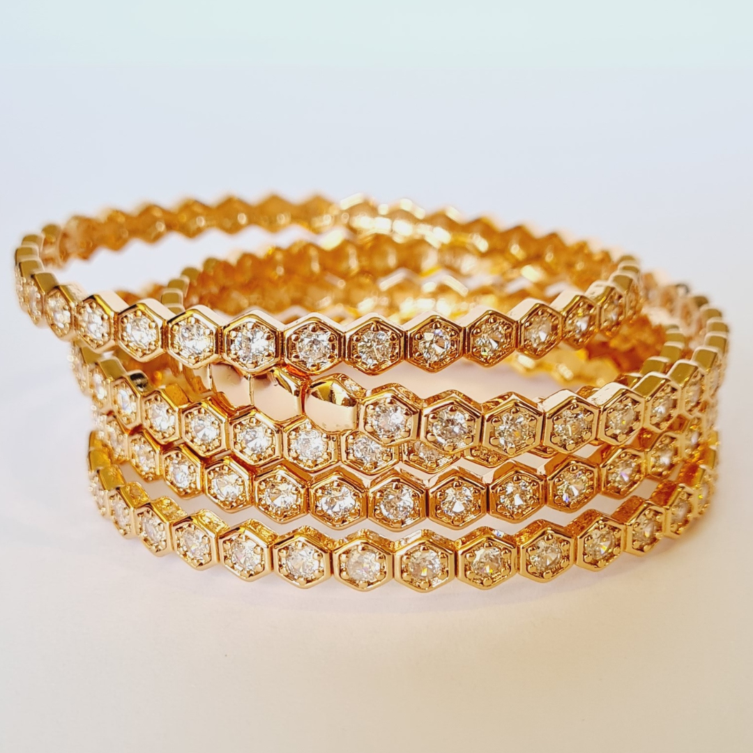 Petek Işıltısı Bilezik