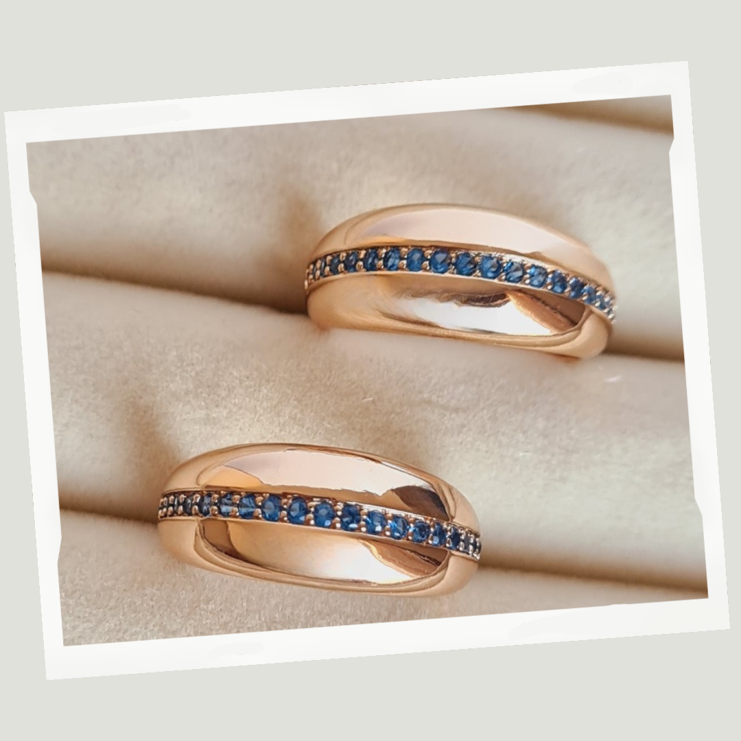 Mavi Yıldız Yüzük